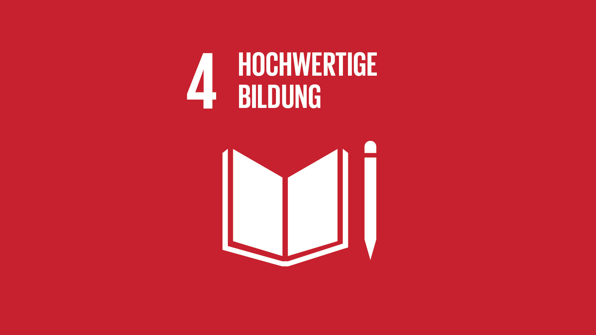 SDG 4: Hochwertige Bildung