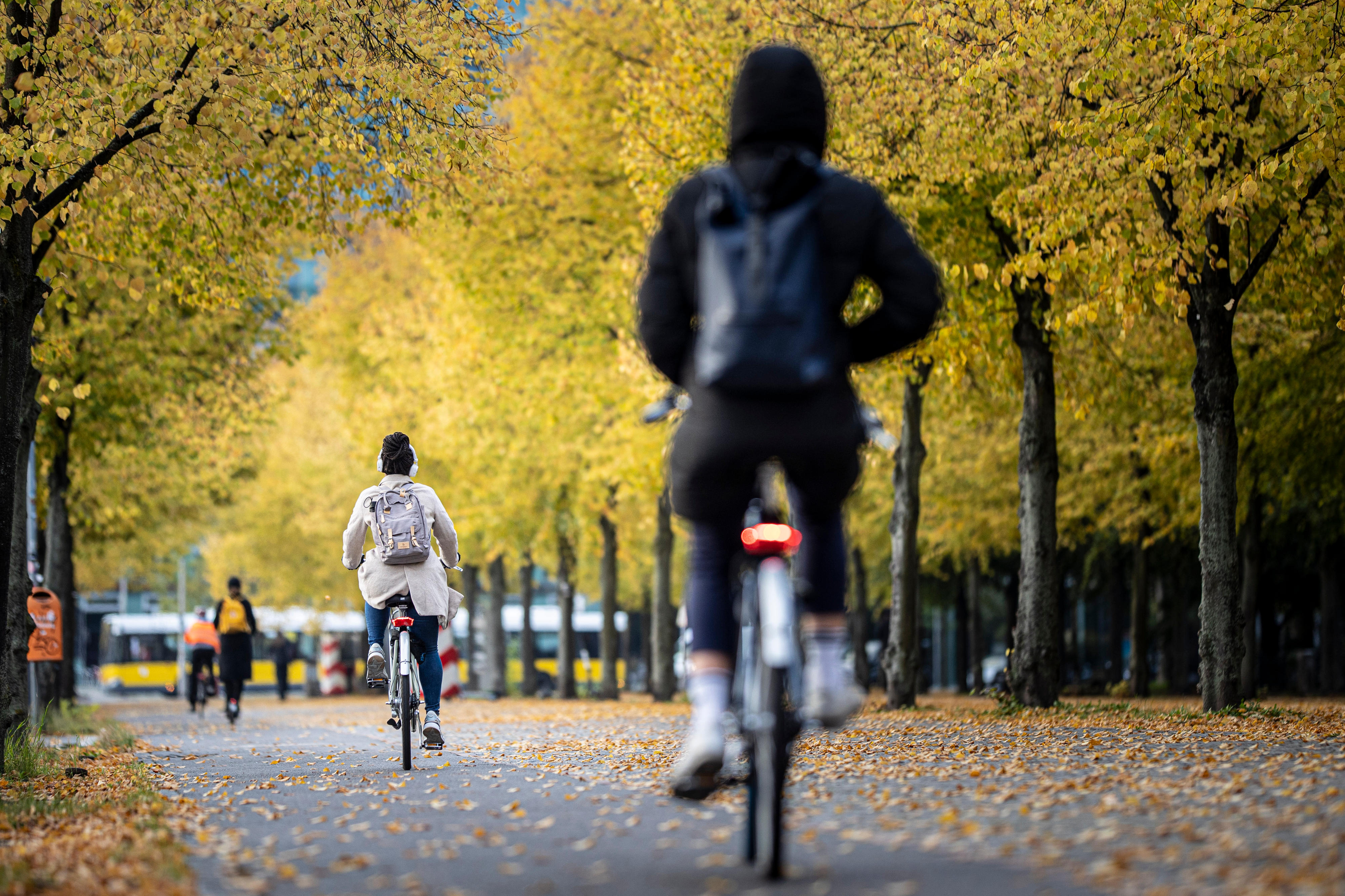 Radfahrer in Berlin