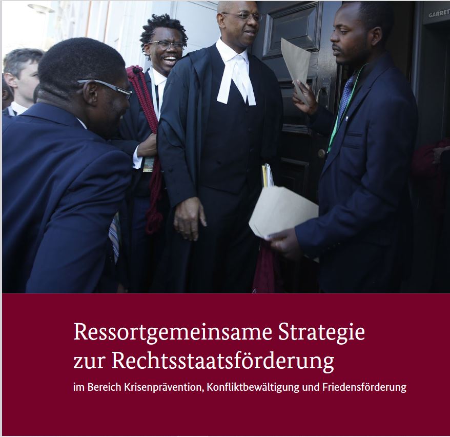 Titelblatt: Ressortgemeinsame Strategie 