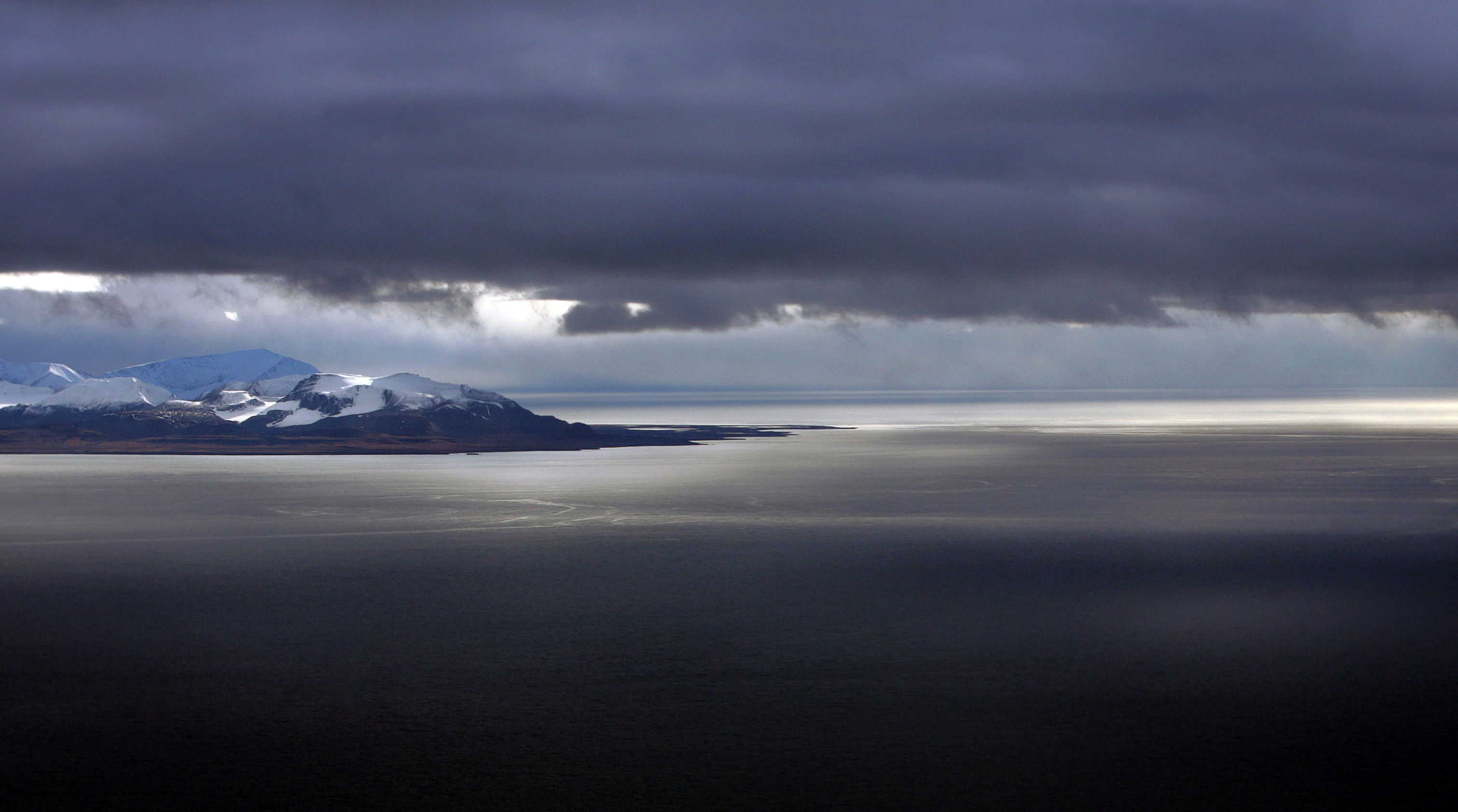 Arctic Ocean near Spitsbergen