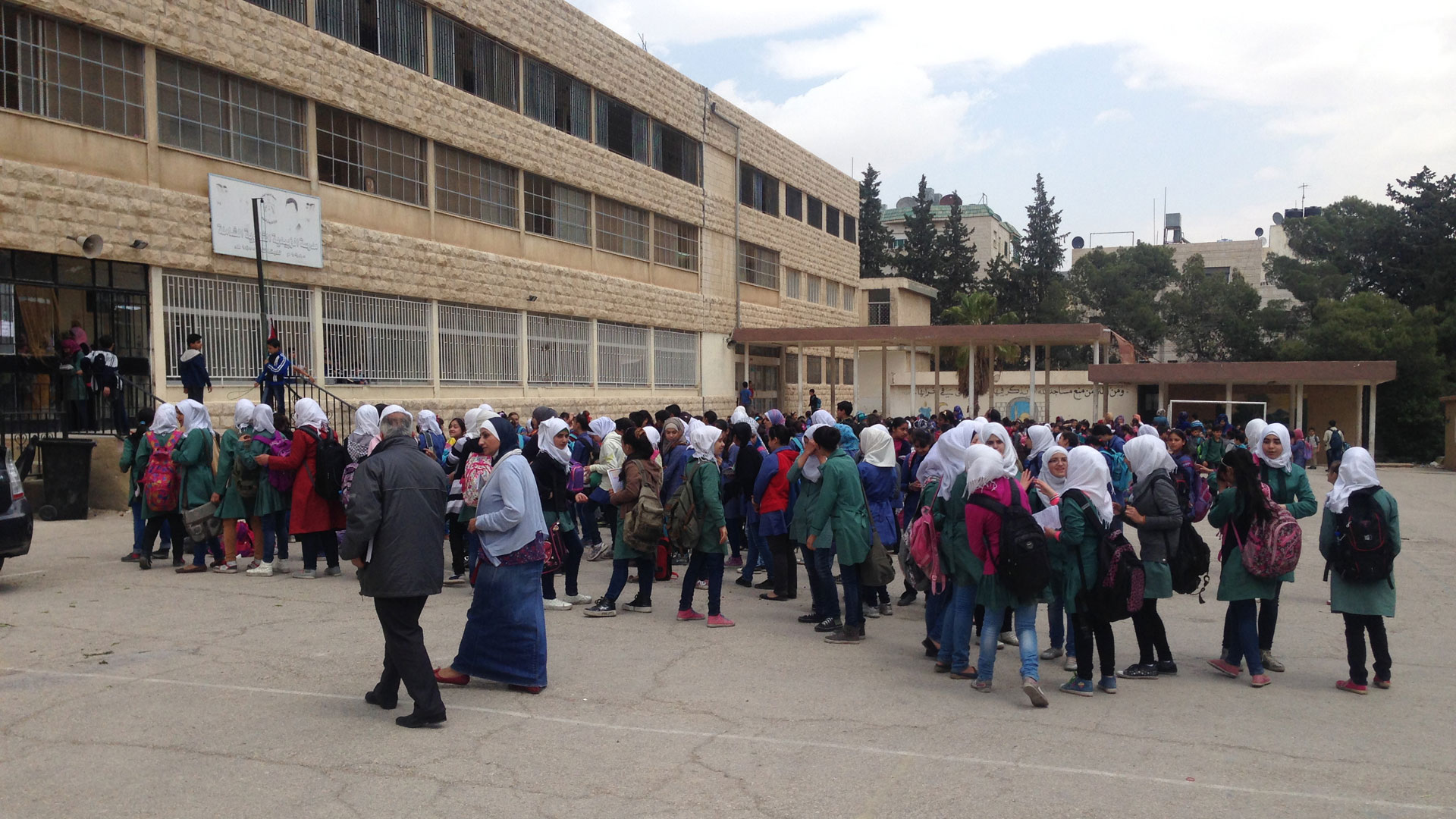 Die Al Quds Schule in Amman, Jordanien