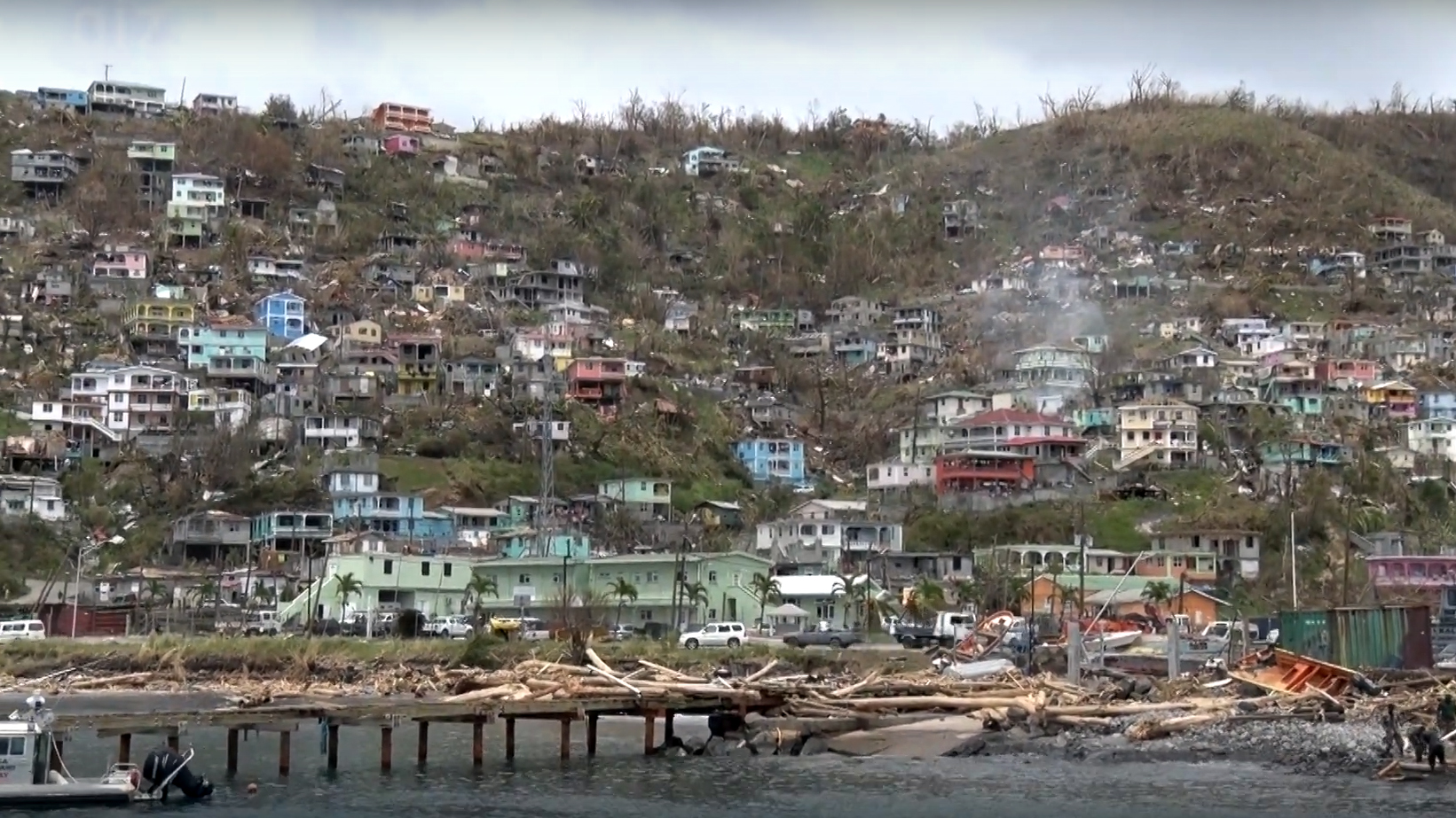 Still from the video "Climate Change and Human Mobility in the Caribbean"