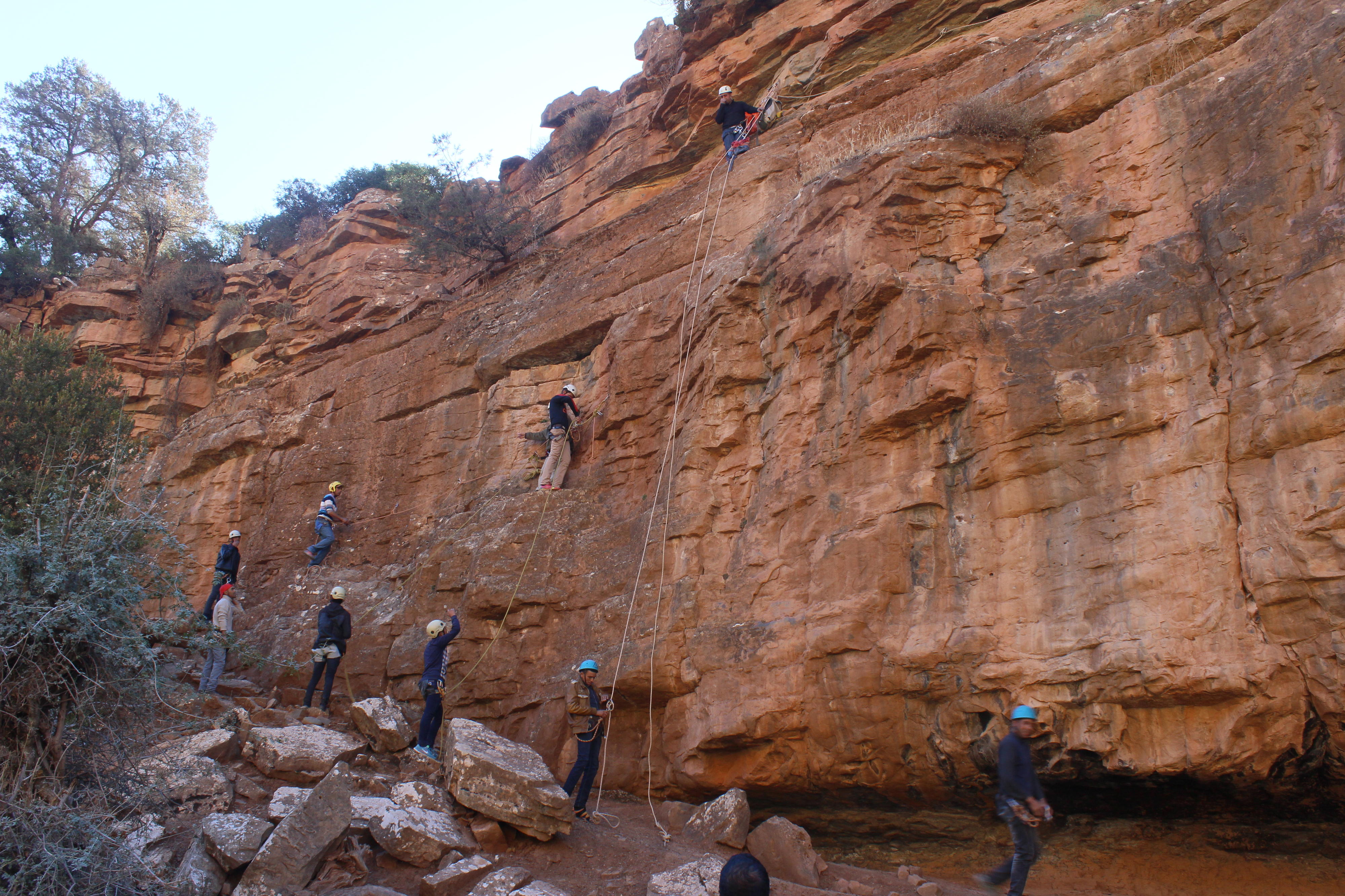 Trainer für Canyoning