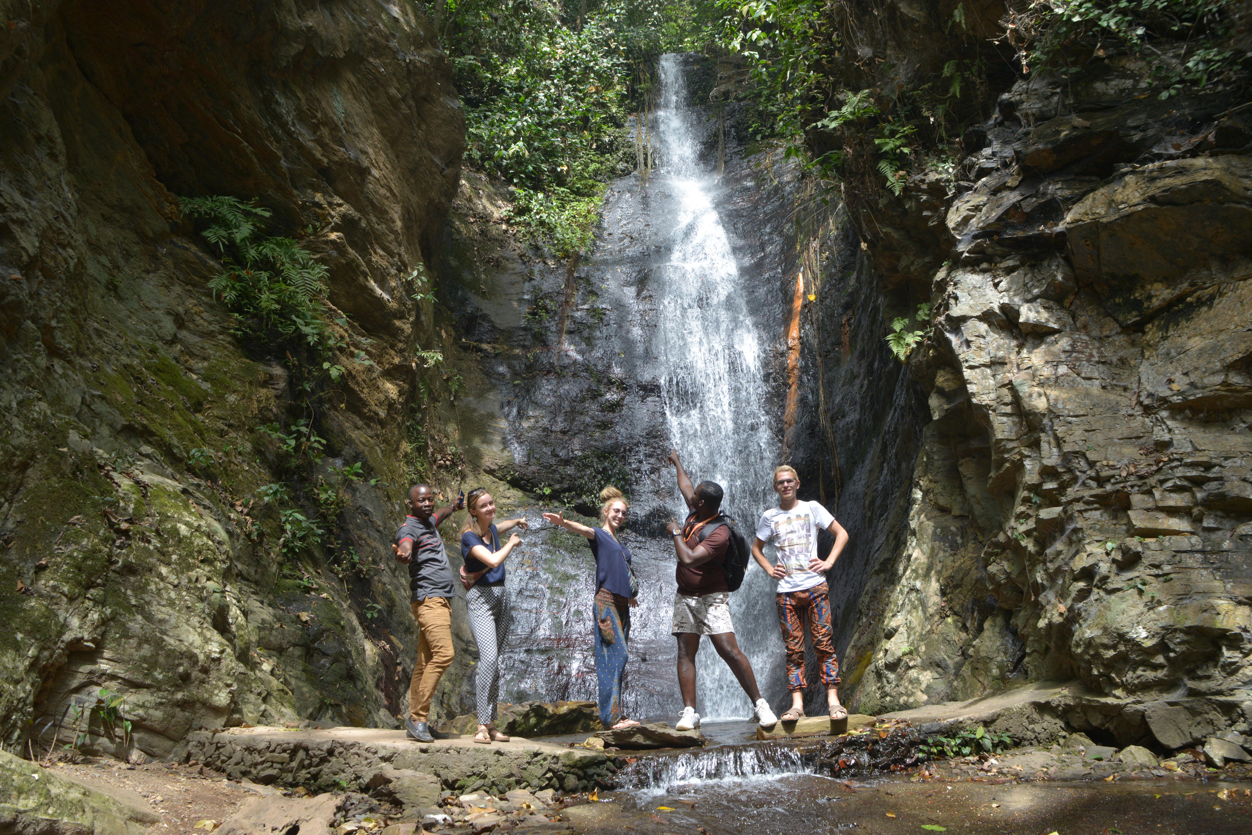 Touristen in Togo
