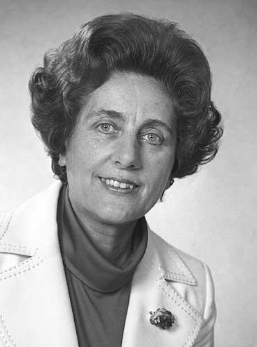 Marie Schlei, Entwicklungsministerin von 1976 bis 1978