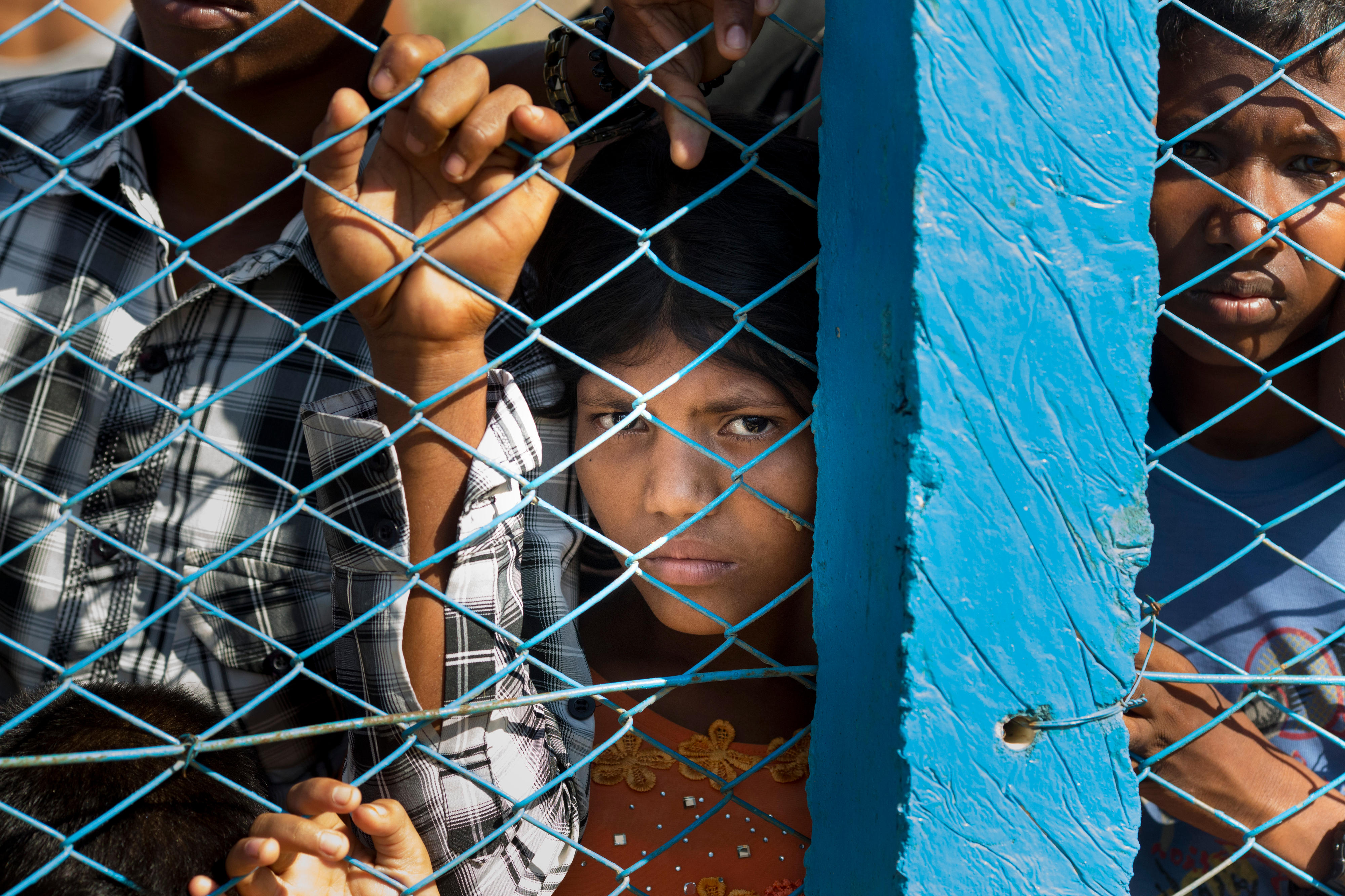 Rohingya refugee camp in Bangladesh