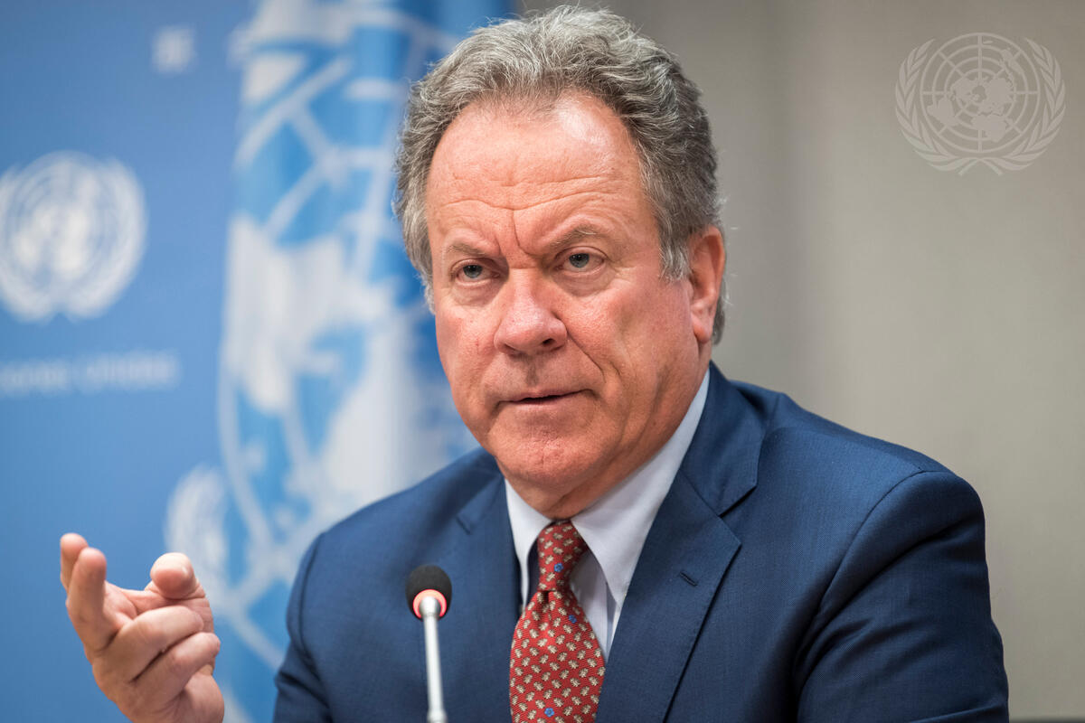 David Beasley, Exekutivdirektor des Welternährungsprogramms der Vereinten Nationen