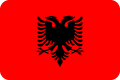 Flagge von Albanien