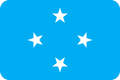 Flagge der föderierten Staaten von Mikronesien