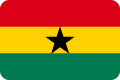 Flagge von Ghana