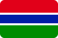 Flagge von Gambia