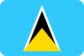 Flagge von St. Lucia