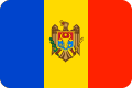 Flagge von Moldau