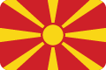 Flagge von Nordmazedonien