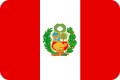 Flagge von Peru