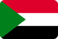 Flagge des Sudan