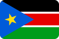 Flagge des Südsudan