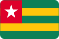 Flagge von Togo