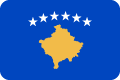 Flagge der Republik Kosovo