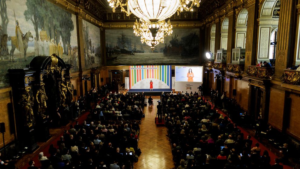 Blick ins Plenum der Hamburg Sustainability Conference 2025